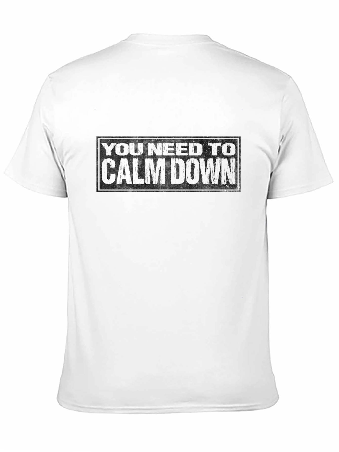 You Need To Calm Down Black T-Shirt