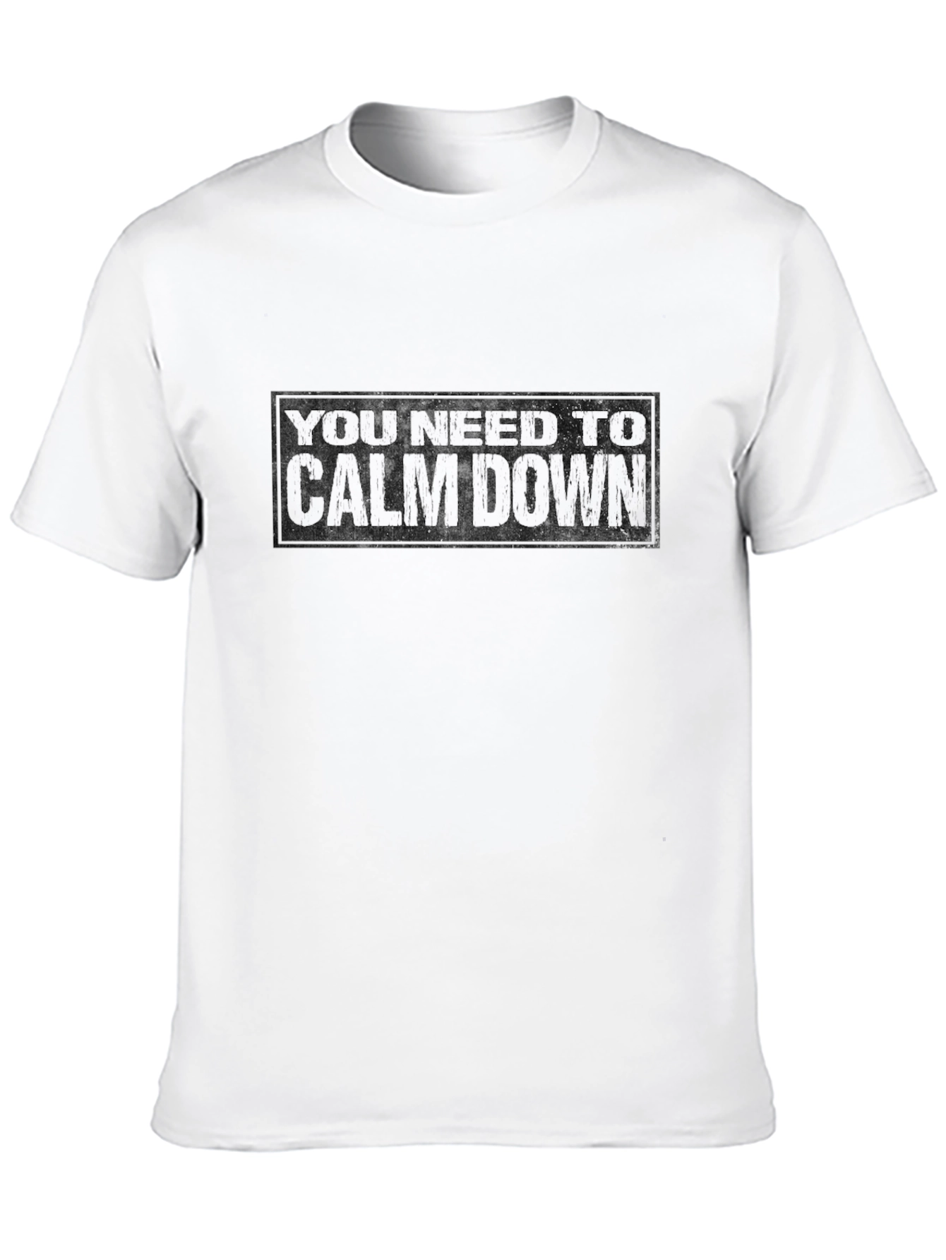 You Need To Calm Down Black T-Shirt