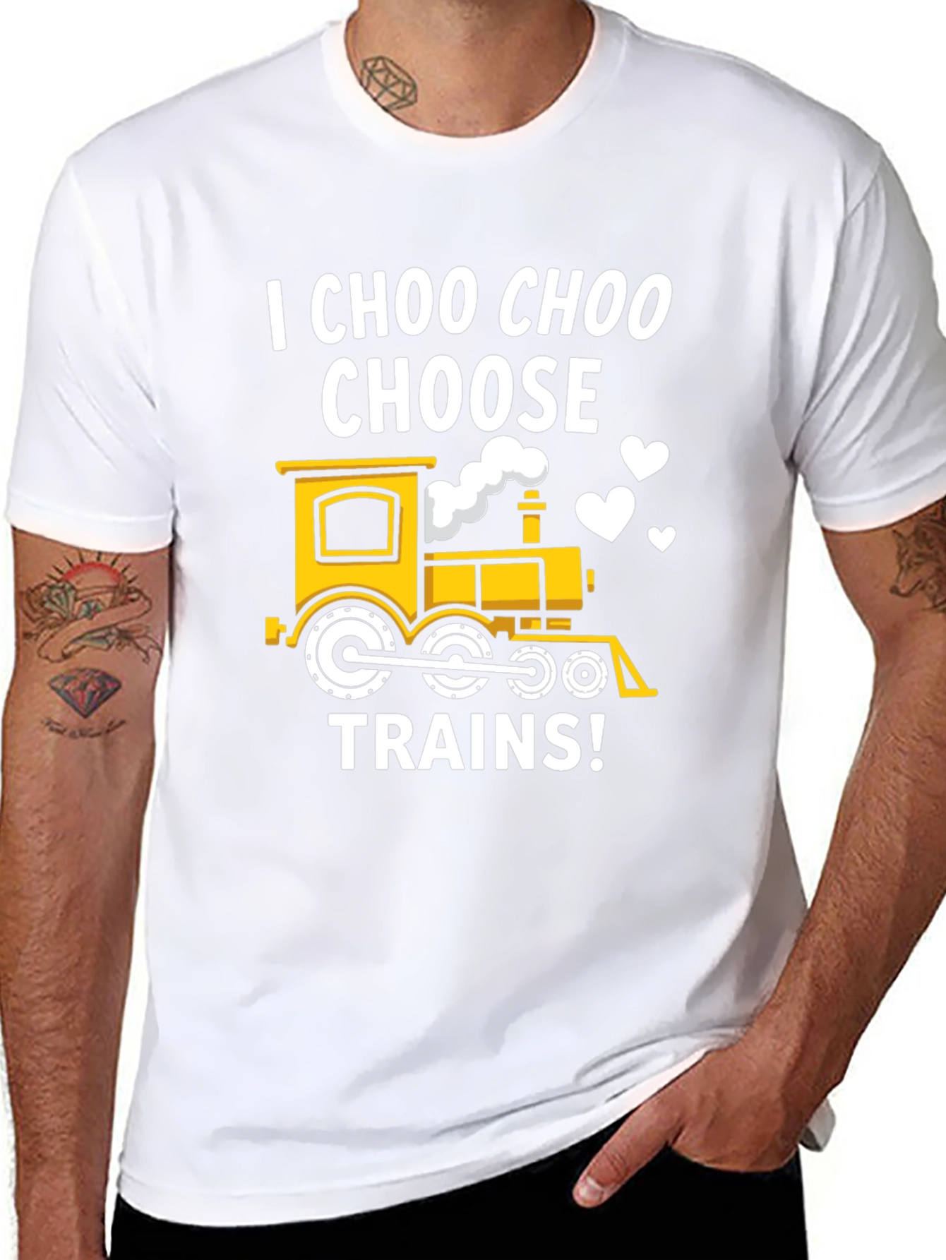 I Choo Choo Choose Trains T-Shirt