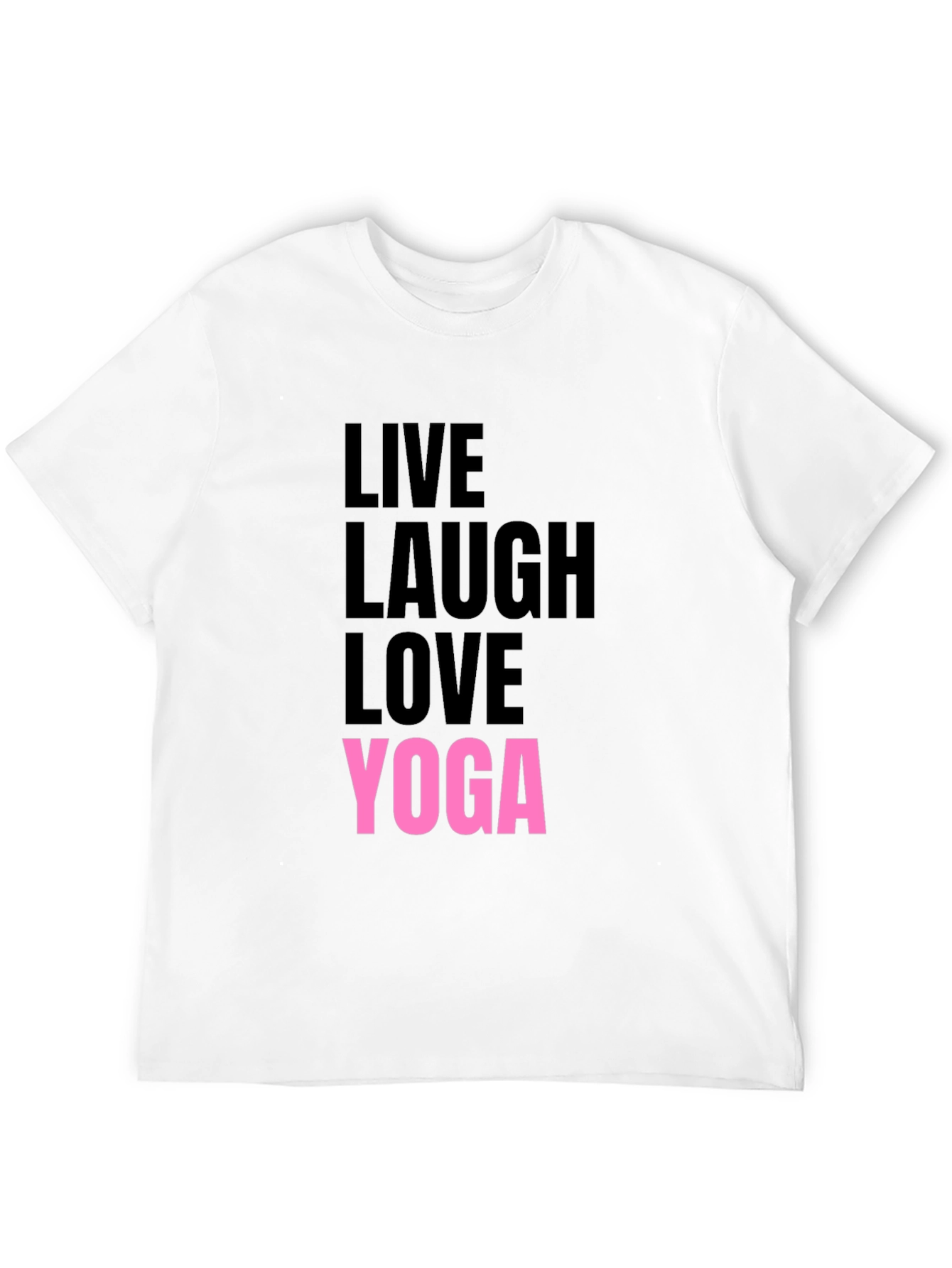Live Laugh Love Yoga Graphic Tee