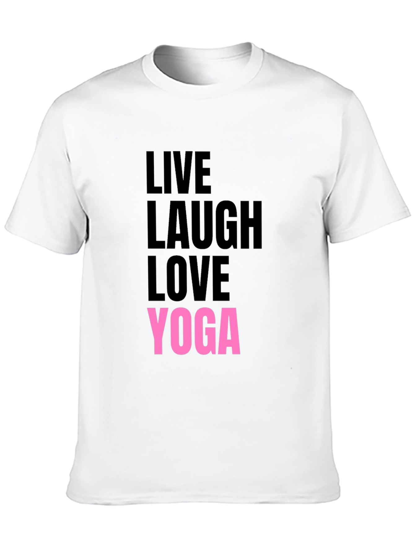 Live Laugh Love Yoga Graphic Tee