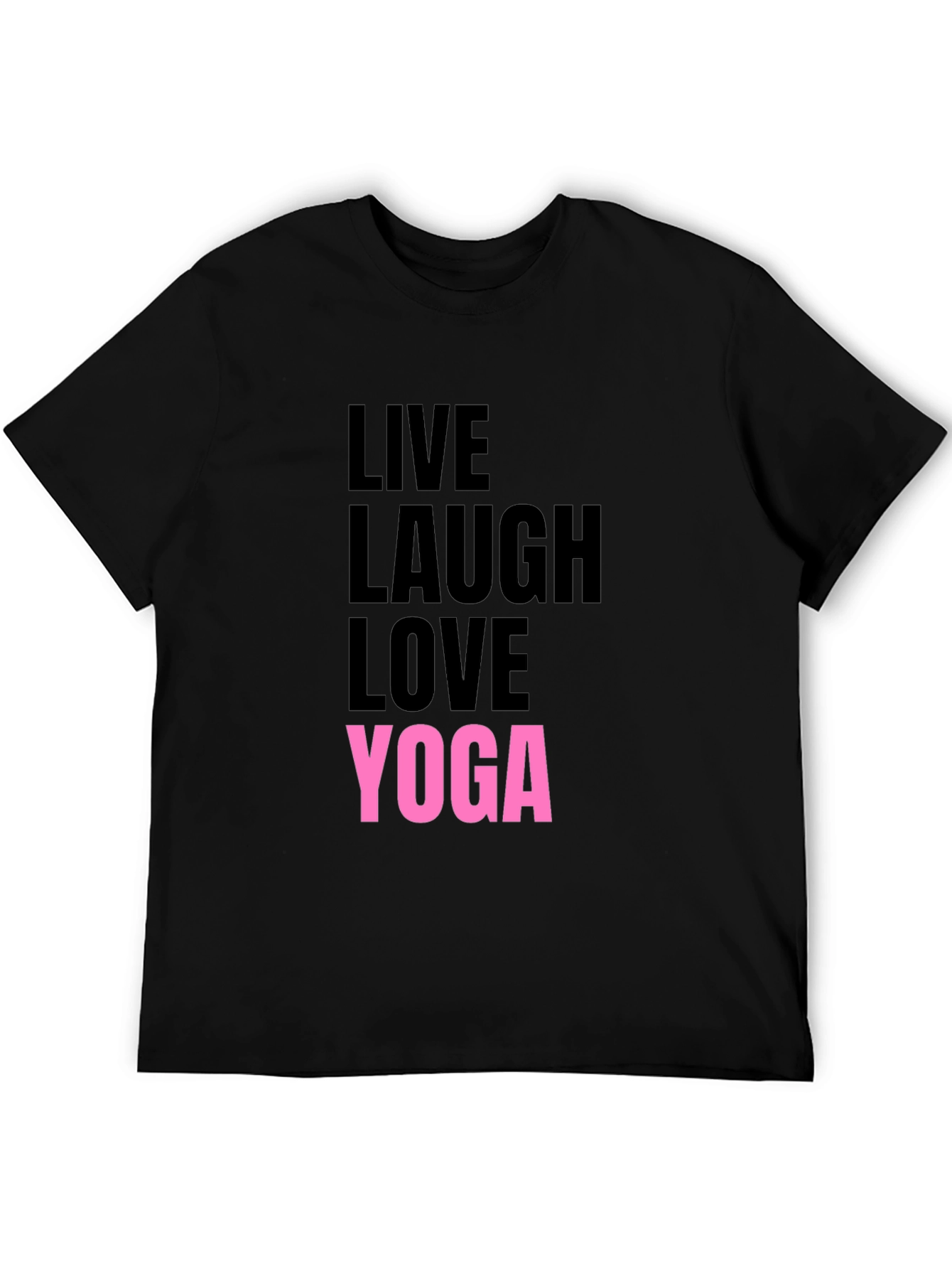 Live Laugh Love Yoga Graphic Tee