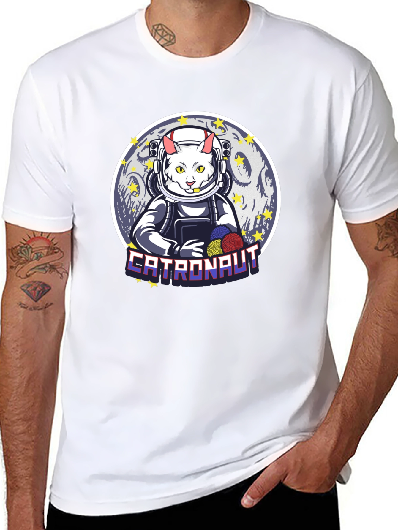 Catronaut T-Shirt: Space Cat Adventure!