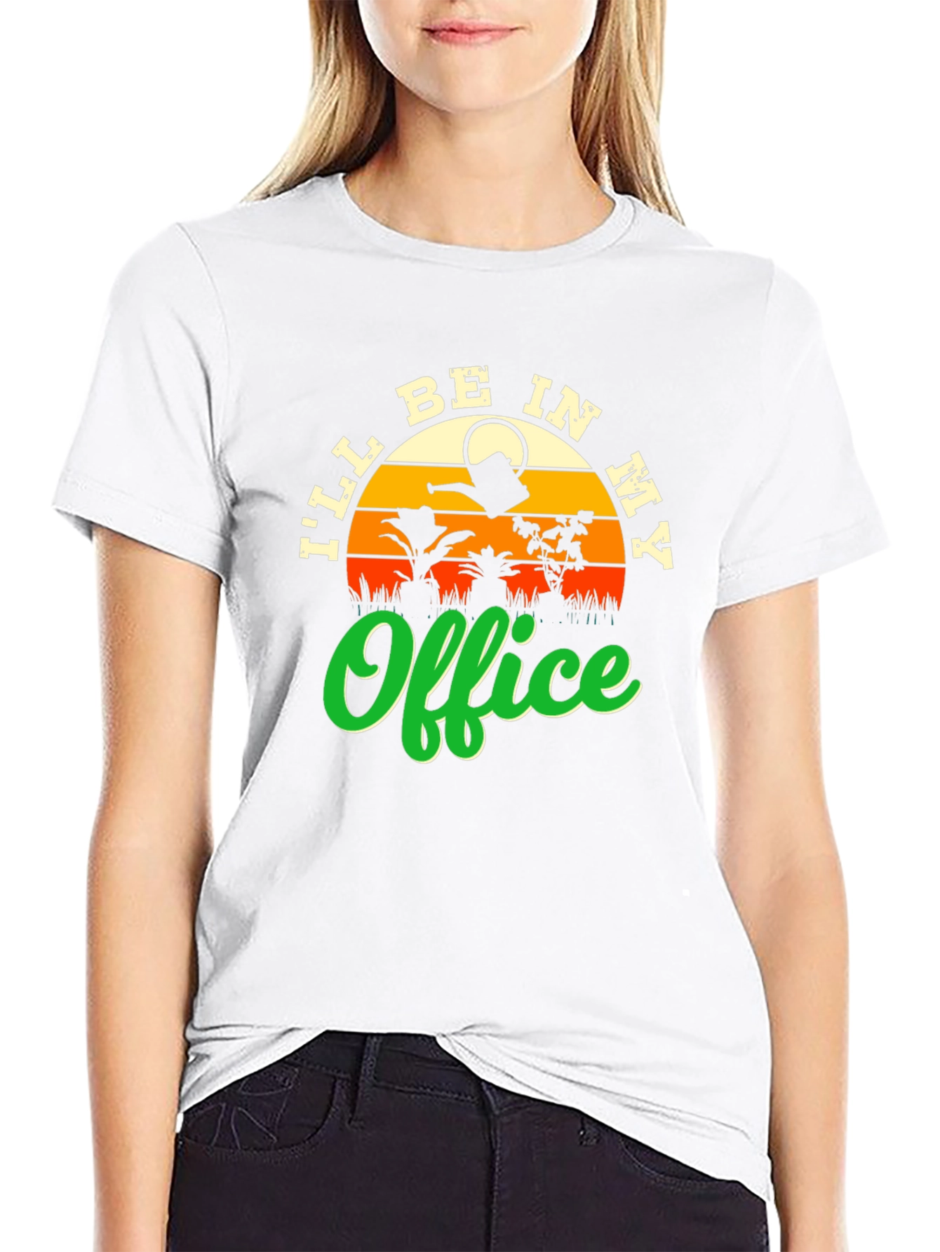 Gardening Office T-Shirt - Plant Lover