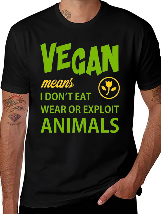 Vegan T-Shirt - I Dont Eat Animals