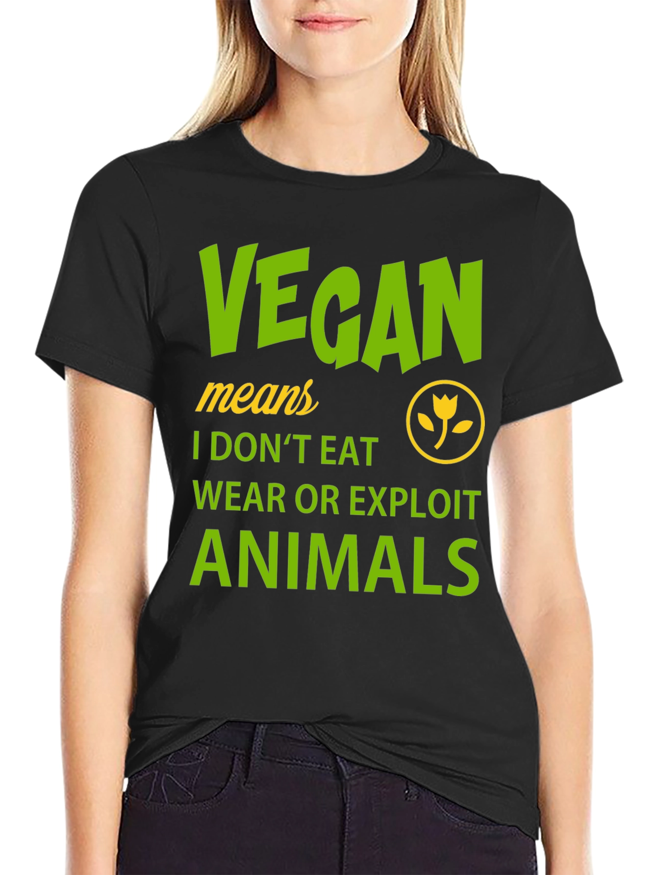 Vegan T-Shirt - I Dont Eat Animals