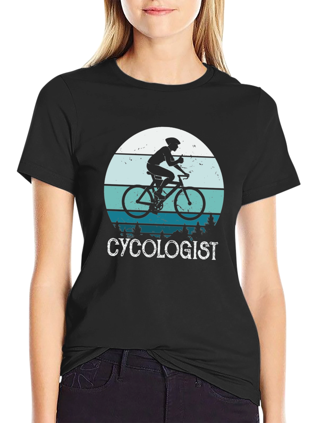 Cycologist T-Shirt - Cyclist Design Graphic Tee