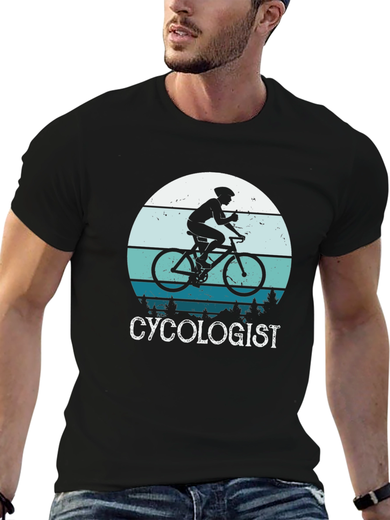 Cycologist T-Shirt - Cyclist Design Graphic Tee