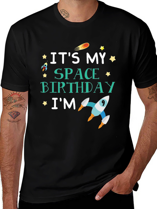 Space Birthday T-Shirt - Its My Space Birthday
