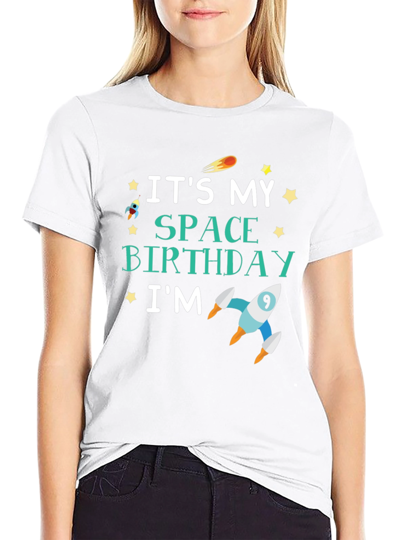 Space Birthday T-Shirt - Its My Space Birthday