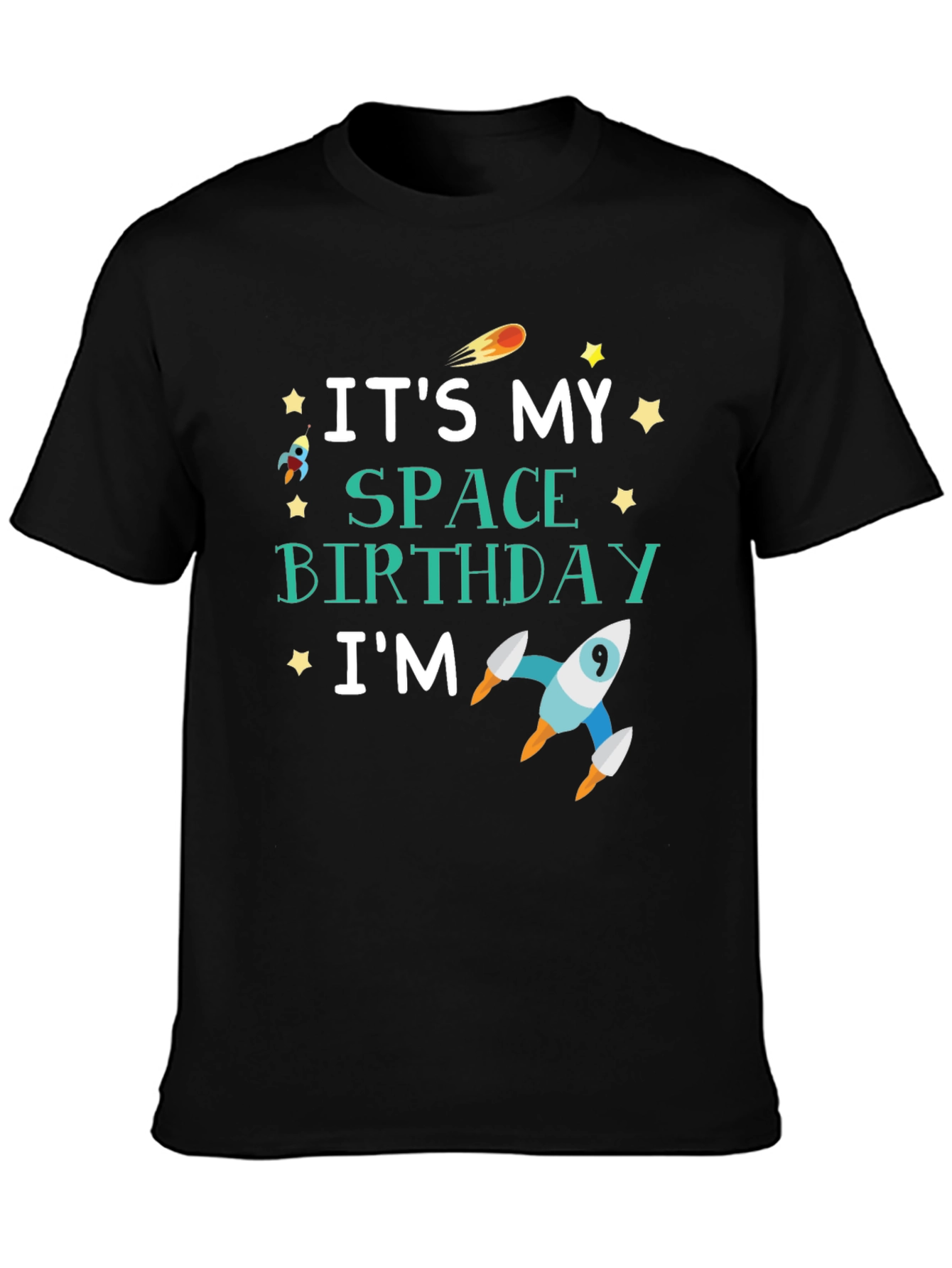 Space Birthday T-Shirt - Its My Space Birthday