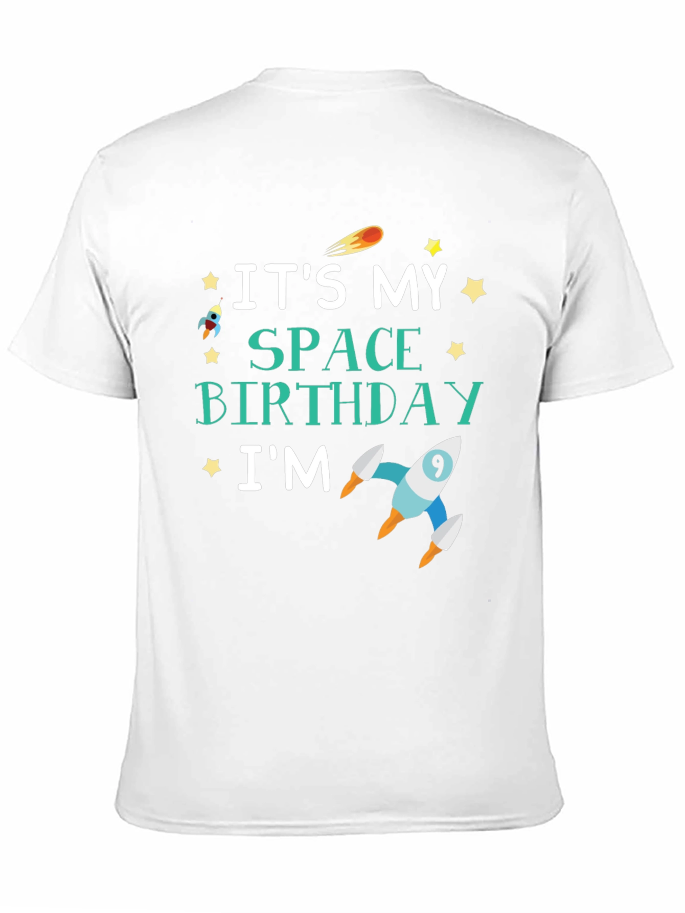 Space Birthday T-Shirt - Its My Space Birthday