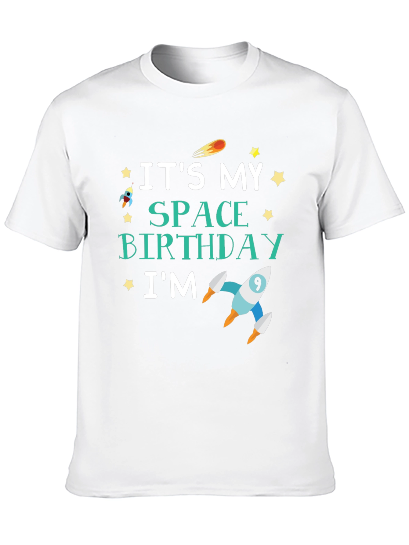 Space Birthday T-Shirt - Its My Space Birthday