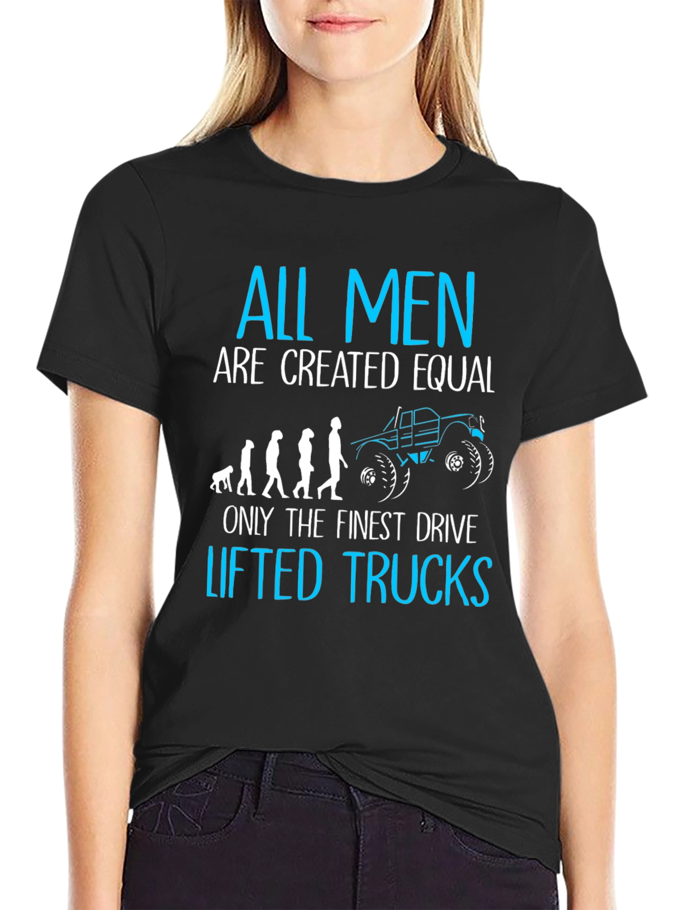 Mens Lifted Trucks Graphic T-Shirt