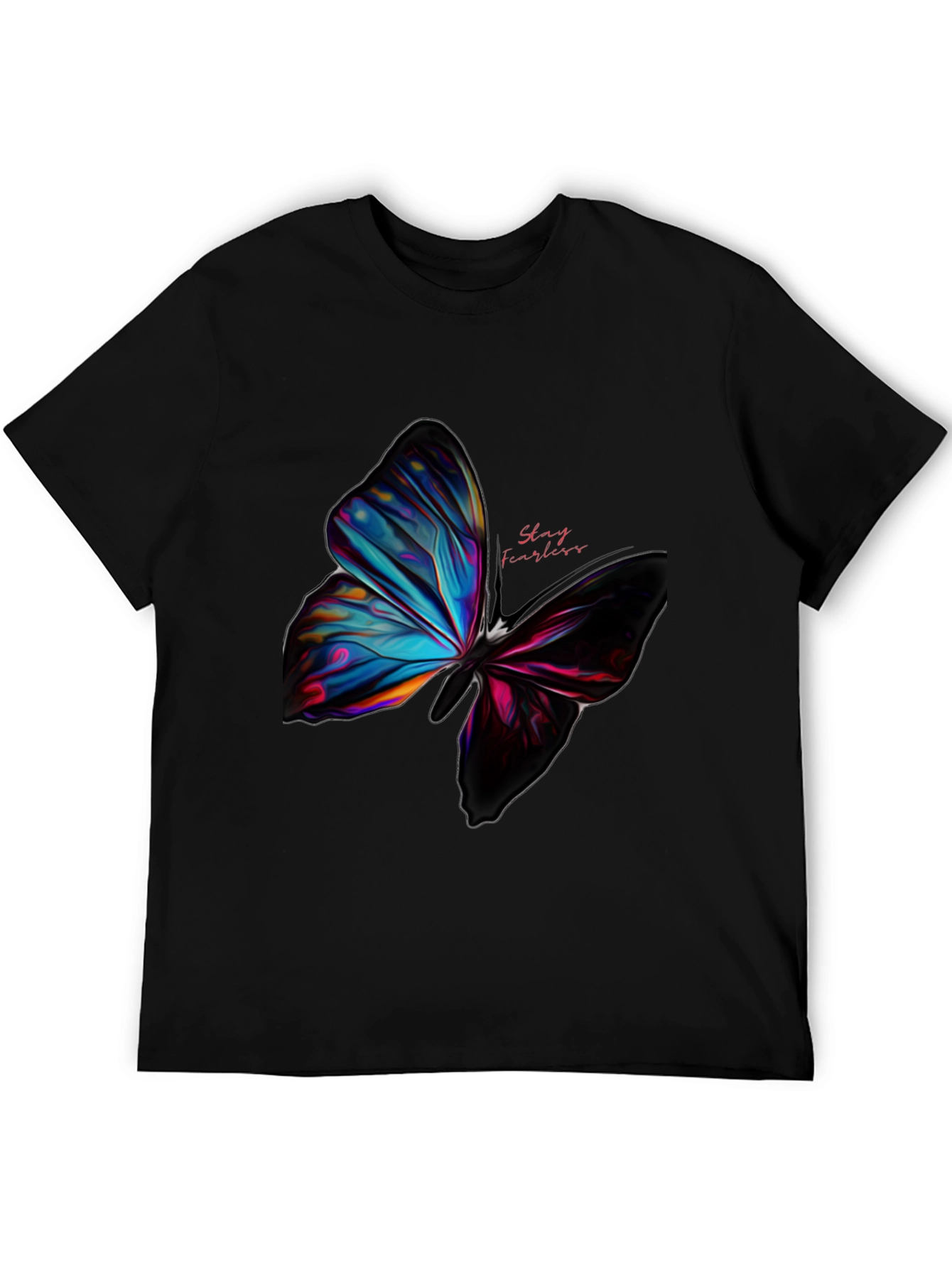 Butterfly Graphic Tee - Stay Fearless Design