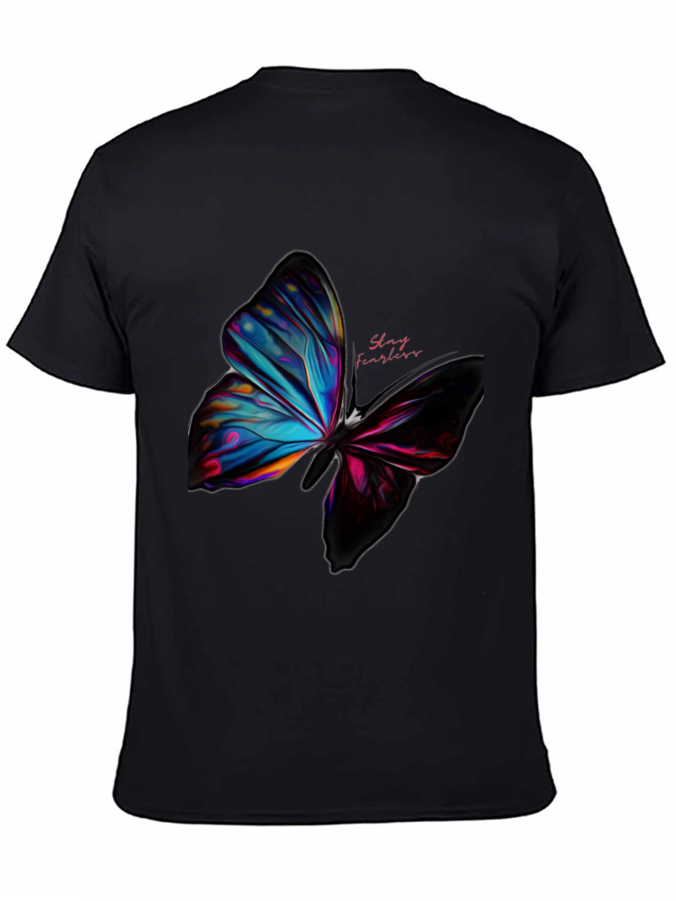 Butterfly Graphic Tee - Stay Fearless Design