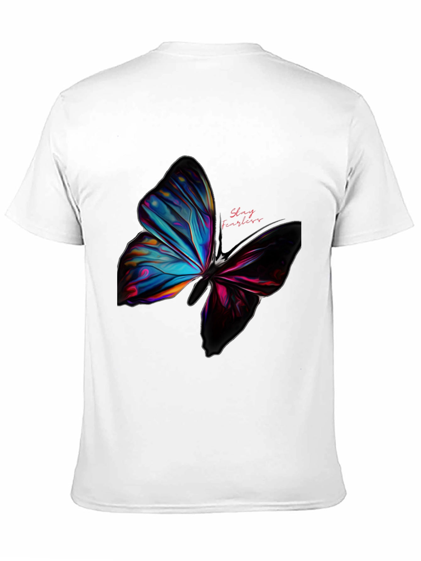 Butterfly Graphic Tee - Stay Fearless Design