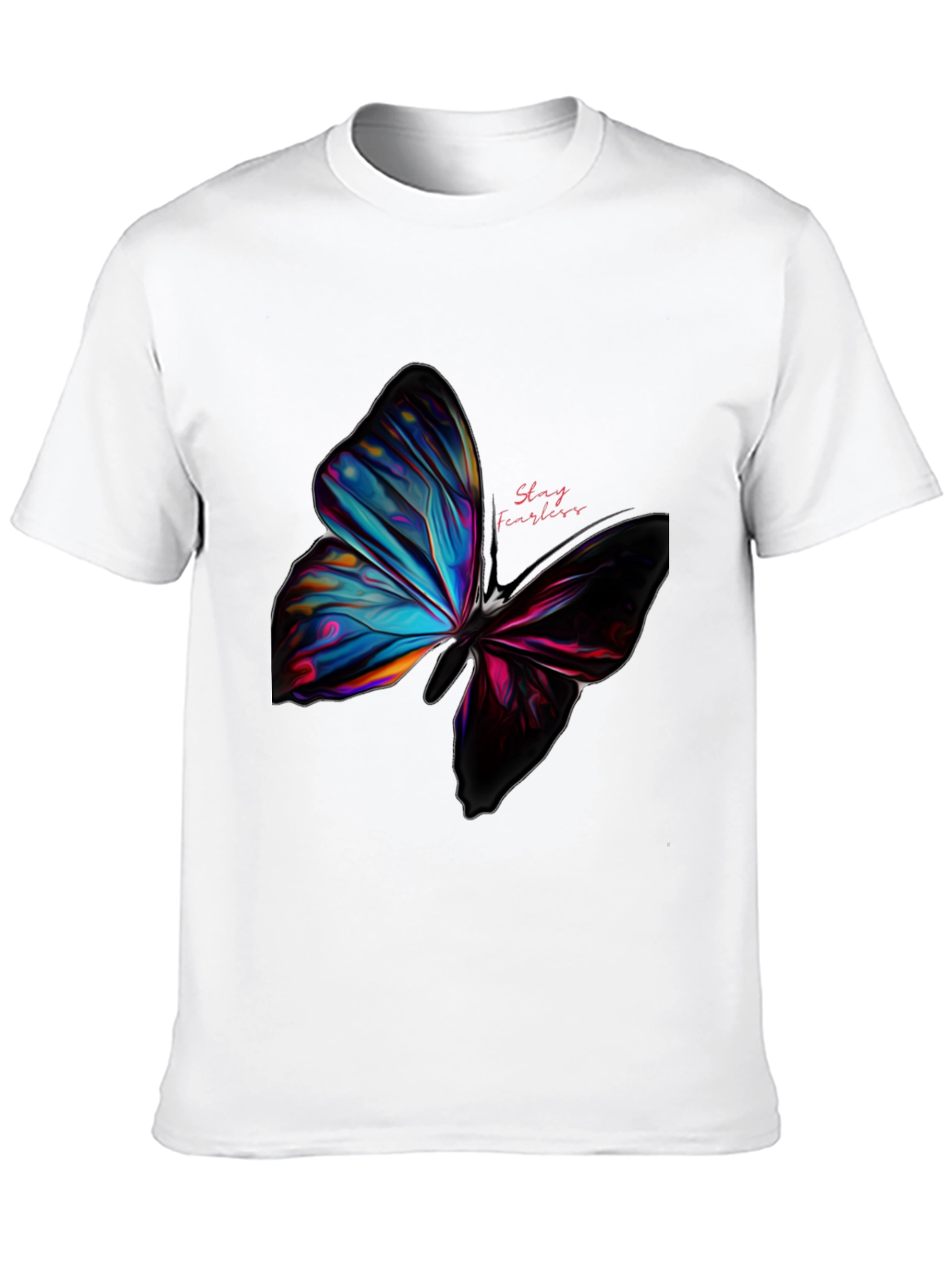 Butterfly Graphic Tee - Stay Fearless Design