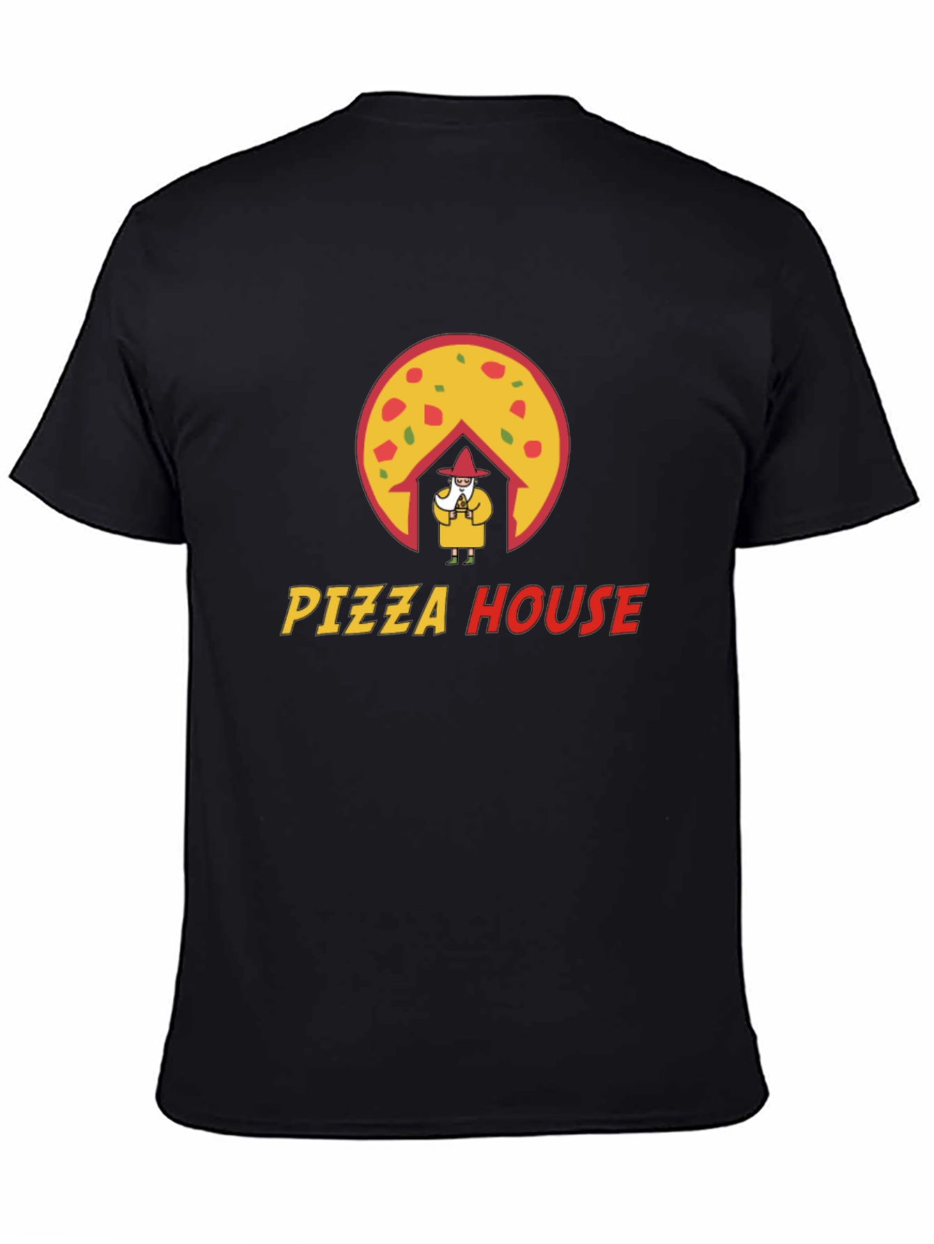 Pizza House Graphic Tee - Fun Casual T-Shirt