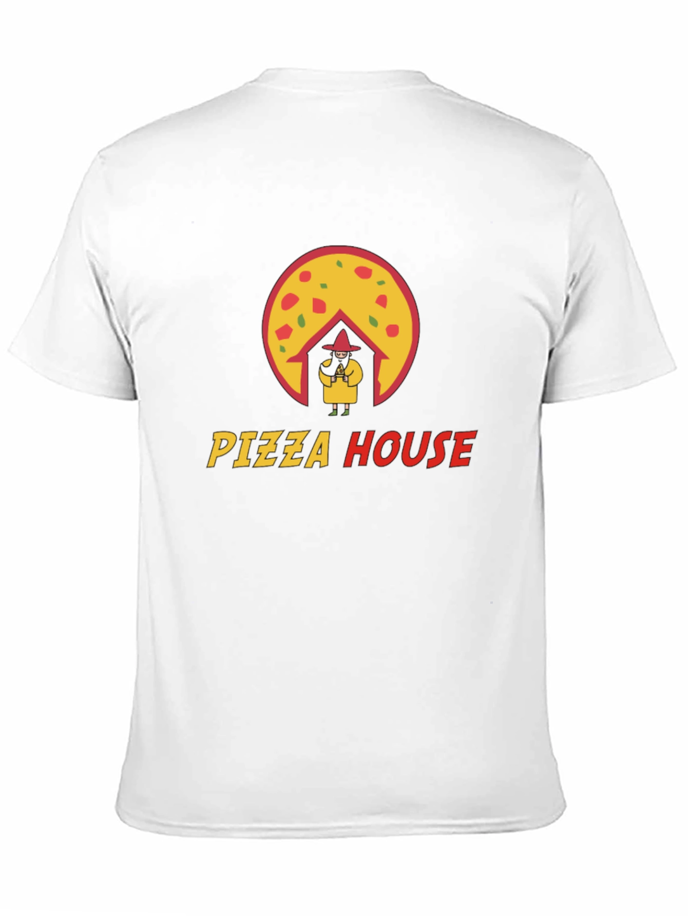 Pizza House Graphic Tee - Fun Casual T-Shirt