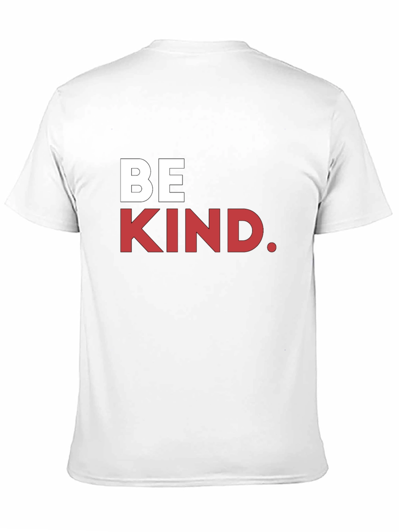 Be Kind Graphic Tee - Black Cotton T-Shirt