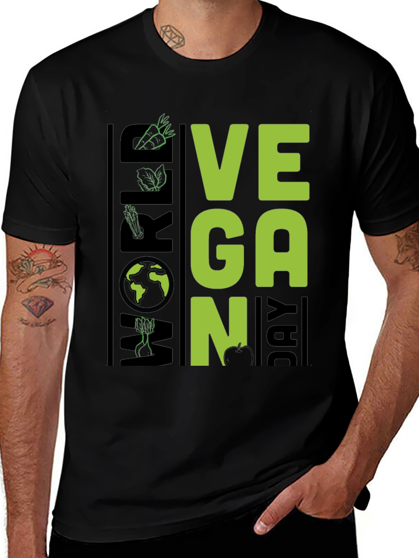 Vegan Day T-Shirt - Plant Based Lifestyle Tee