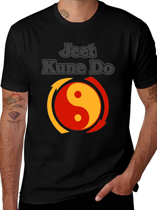 Jeet Kune Do Yin Yang T-Shirt - Martial Arts Inspired Design
