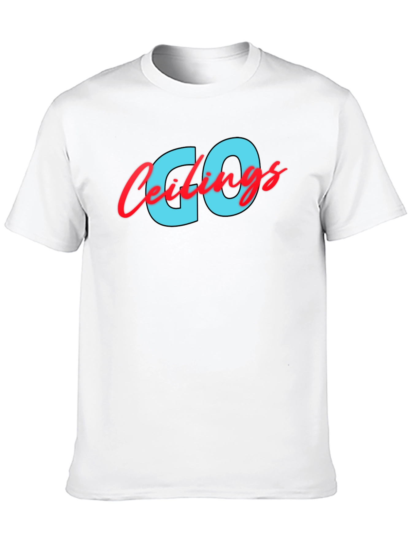 Go Ceilings Black Graphic Tee