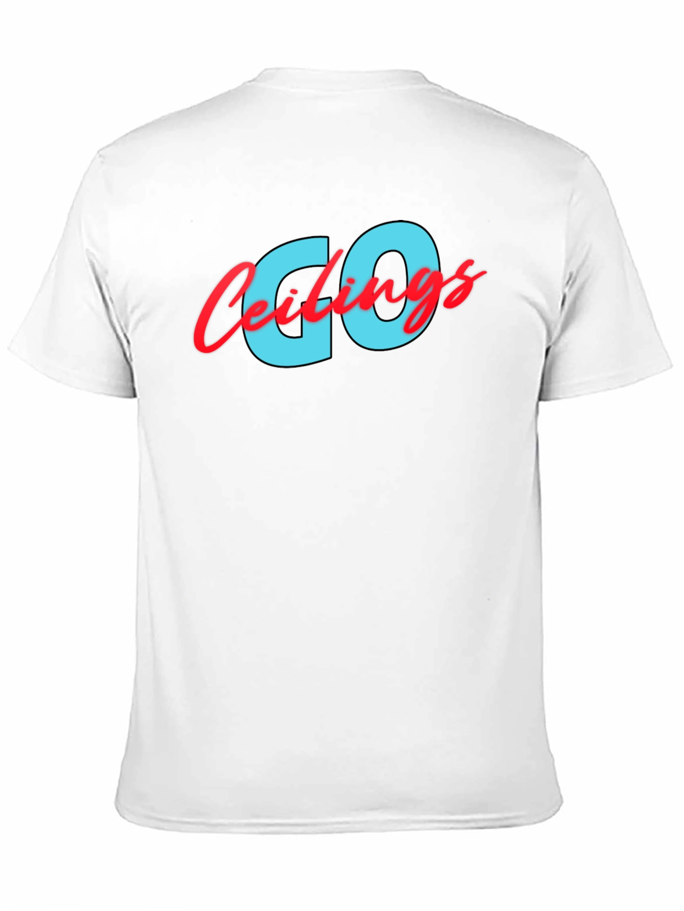 Go Ceilings Black Graphic Tee