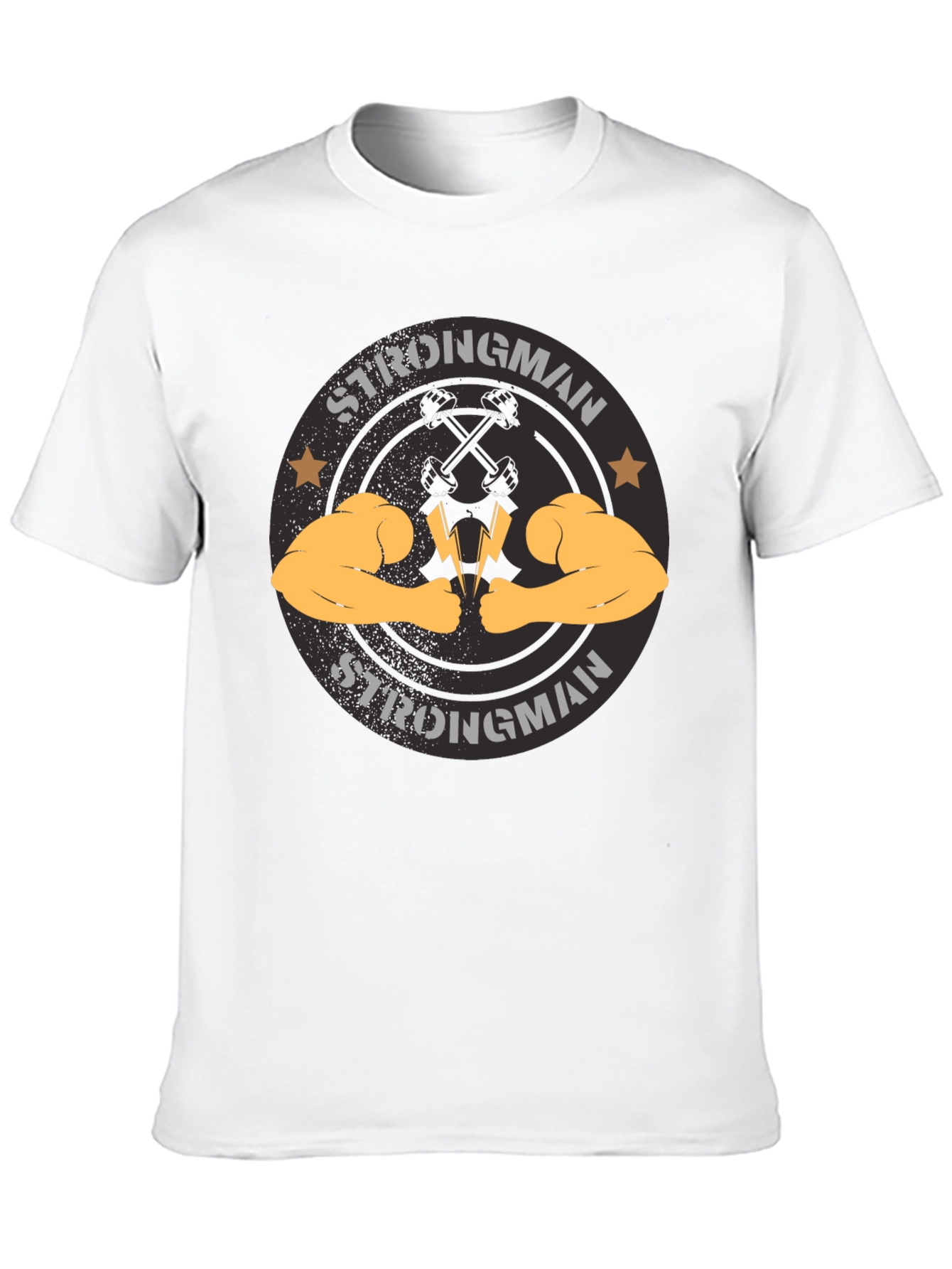 Strongman Graphic Tee - Bodybuilding T-Shirt