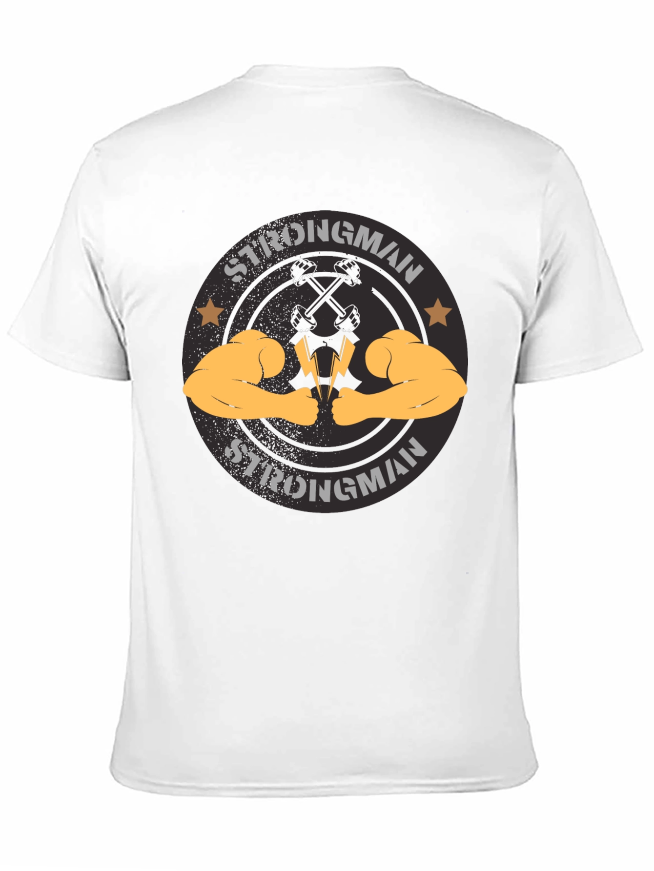 Strongman Graphic Tee - Bodybuilding T-Shirt