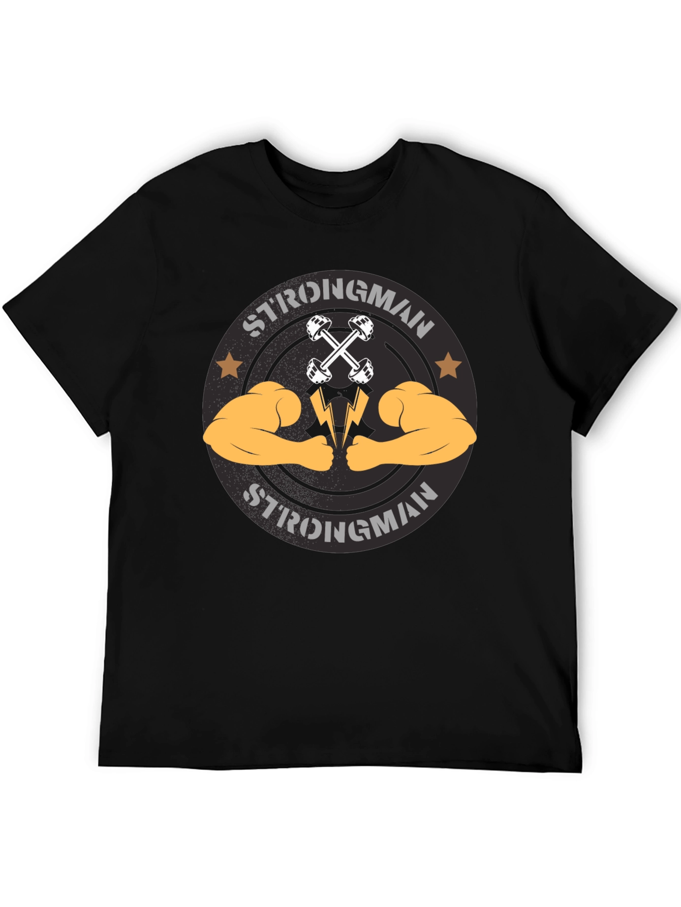 Strongman Graphic Tee - Bodybuilding T-Shirt