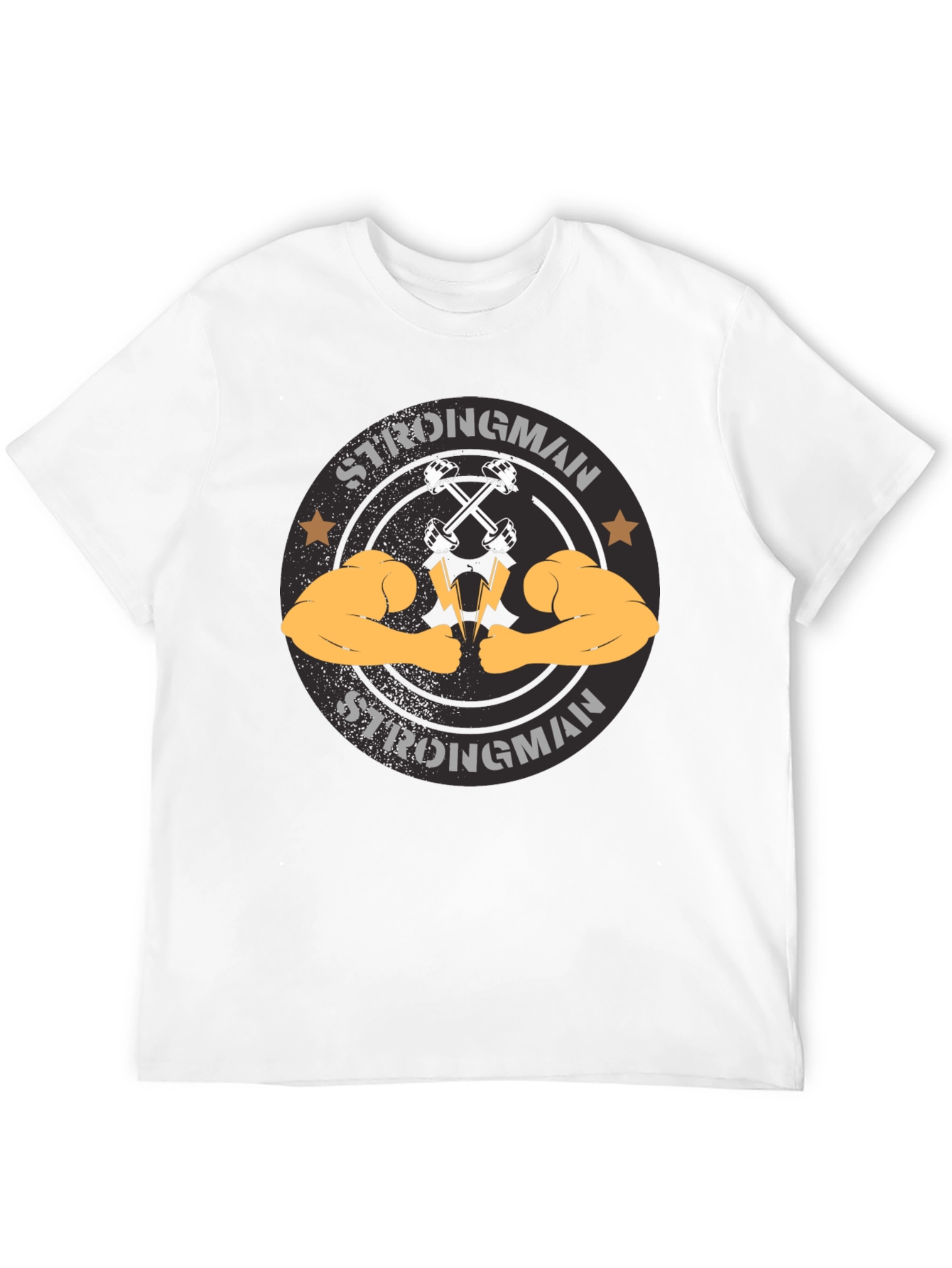 Strongman Graphic Tee - Bodybuilding T-Shirt