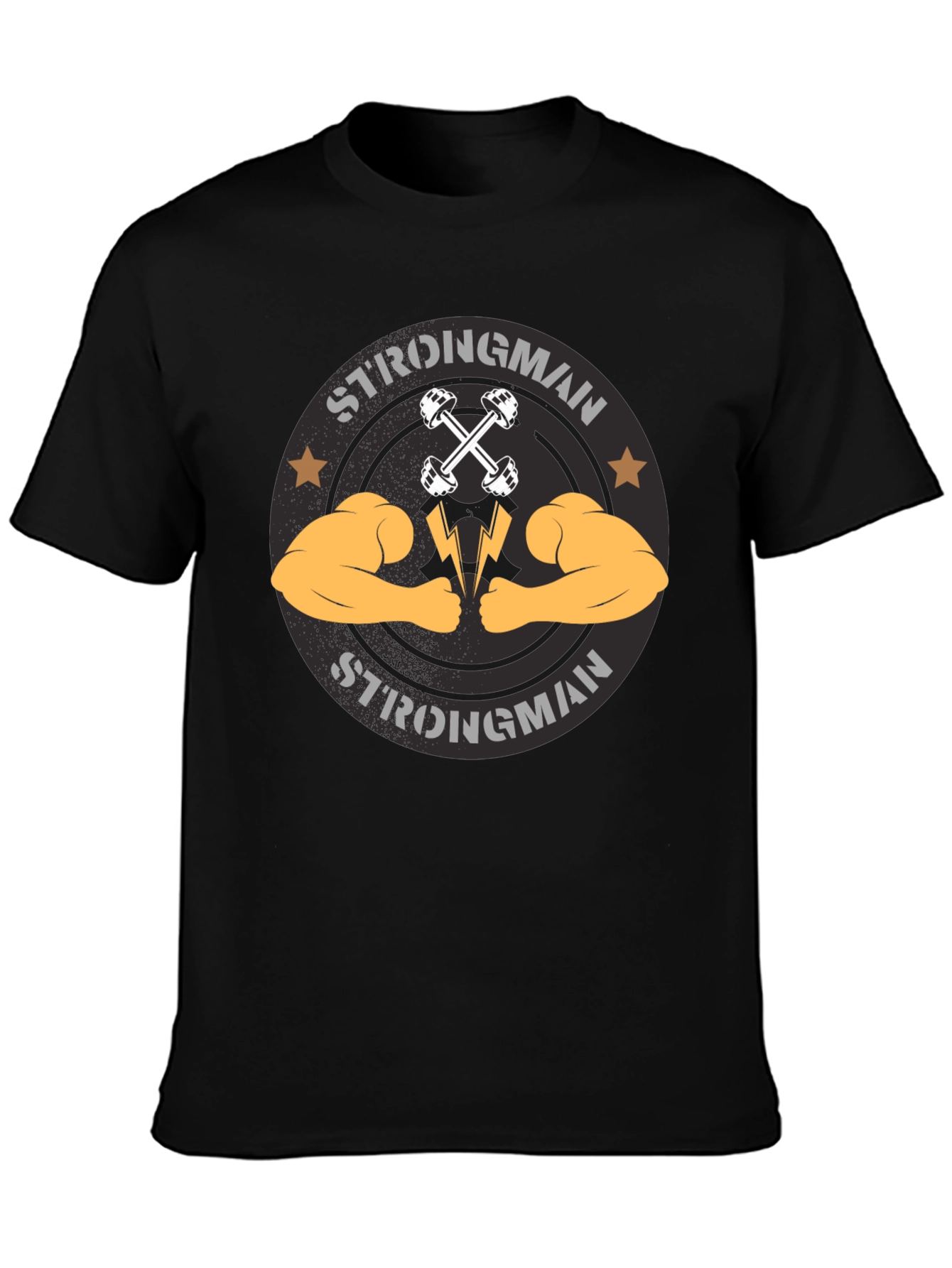 Strongman Graphic Tee - Bodybuilding T-Shirt