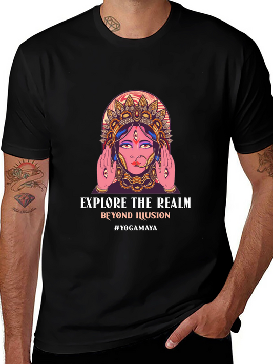Explore the Realm Tee - Yoga Inspired Graphic T-Shirt