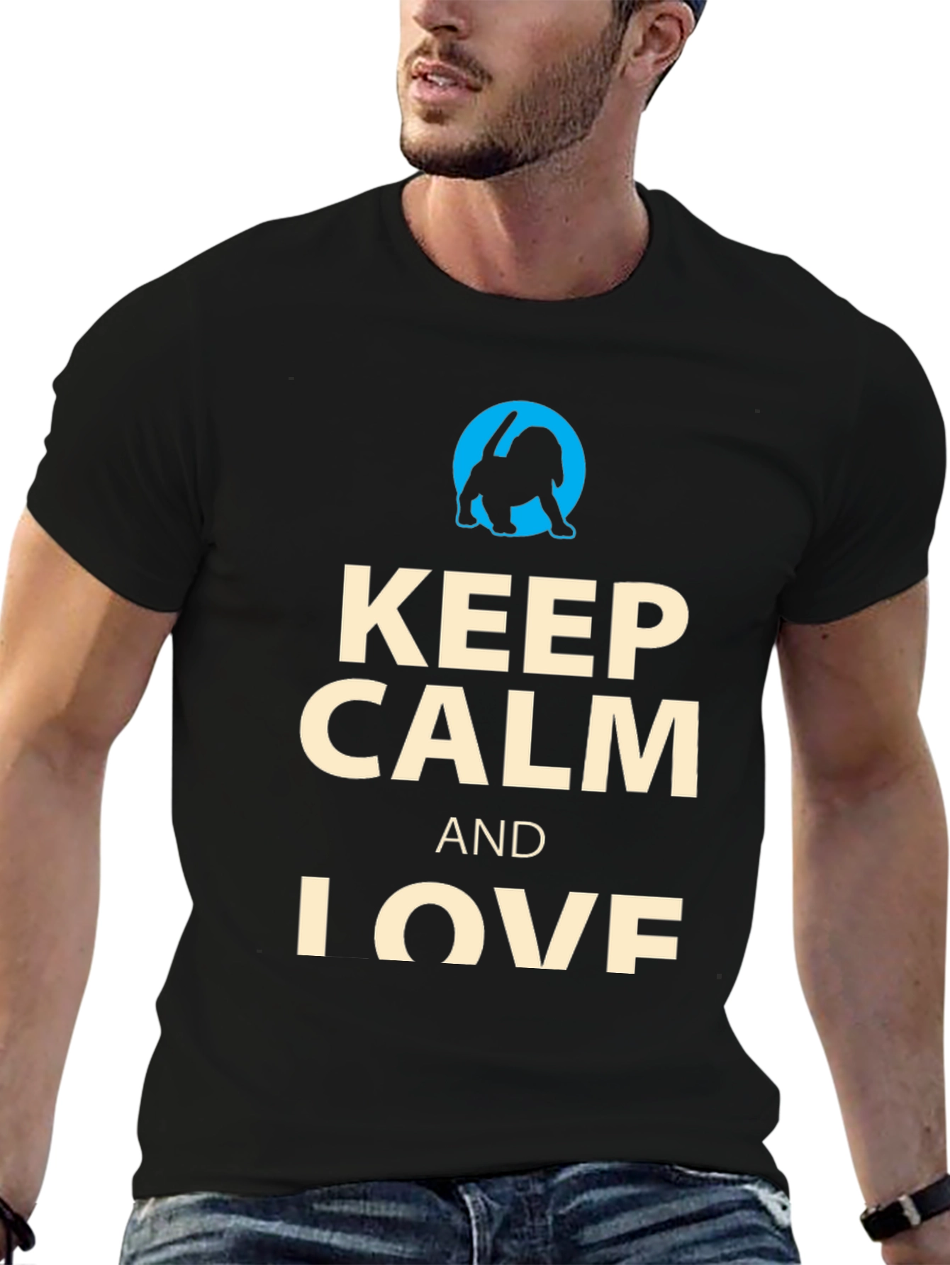 Keep Calm and Love Dogs T-Shirt