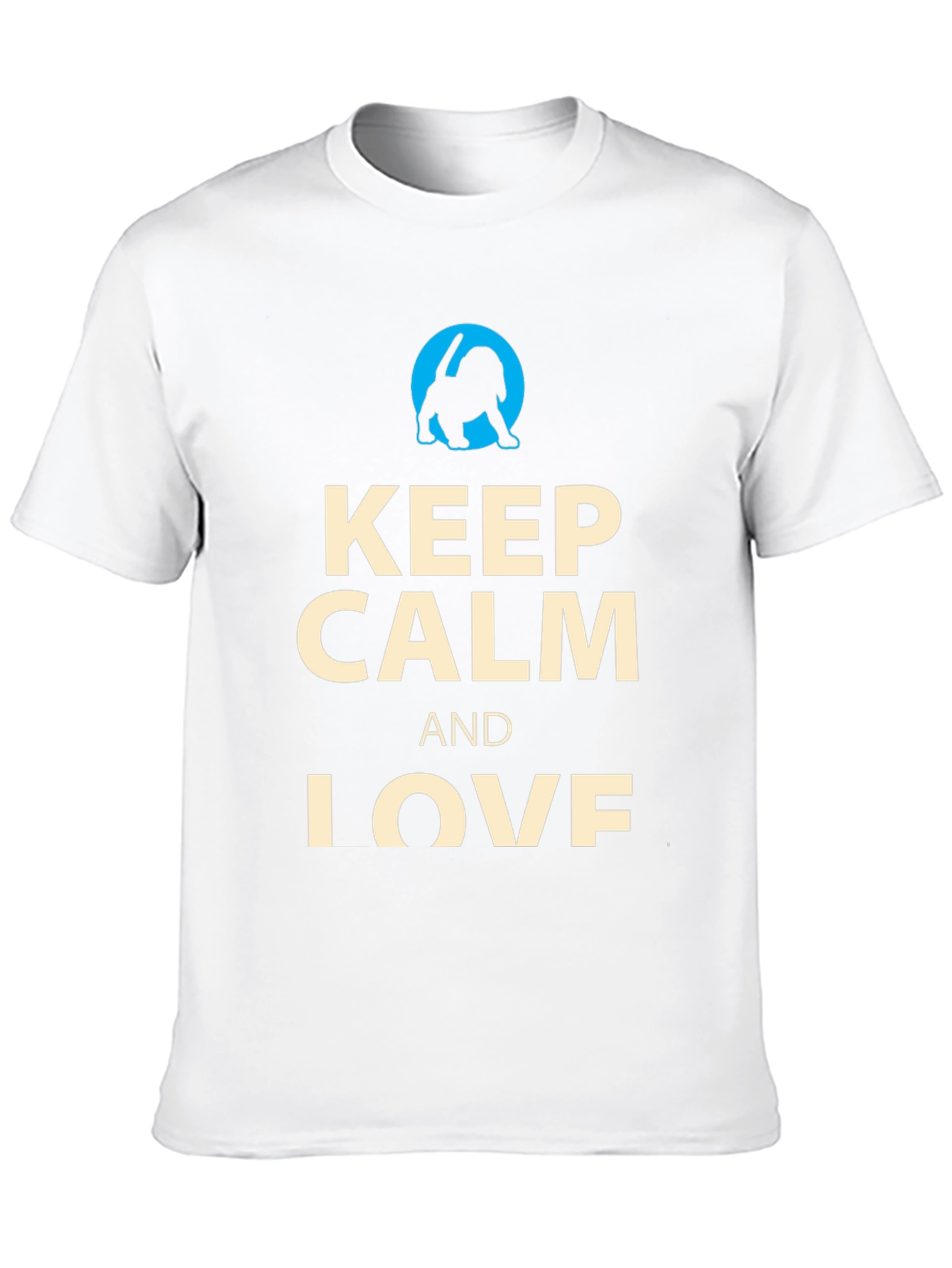 Keep Calm and Love Dogs T-Shirt