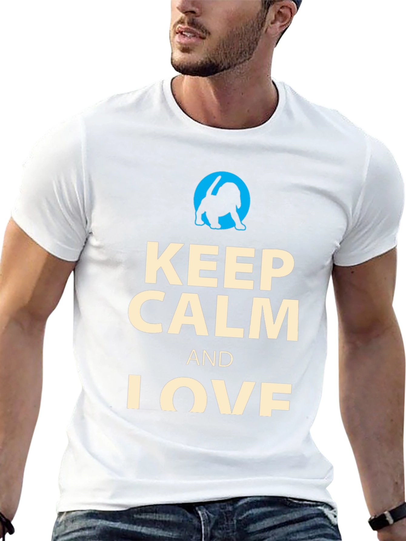 Keep Calm and Love Dogs T-Shirt