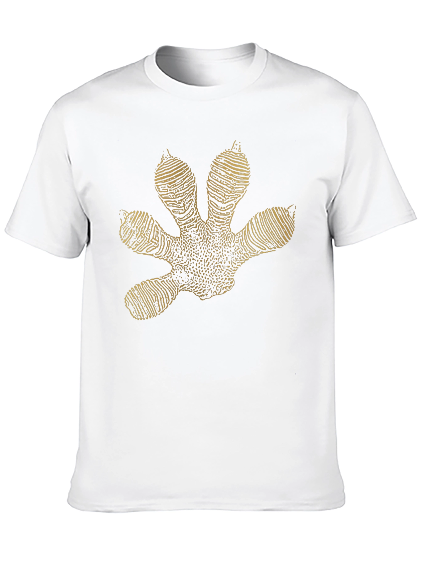Gecko Footprint Graphic Tee - Black
