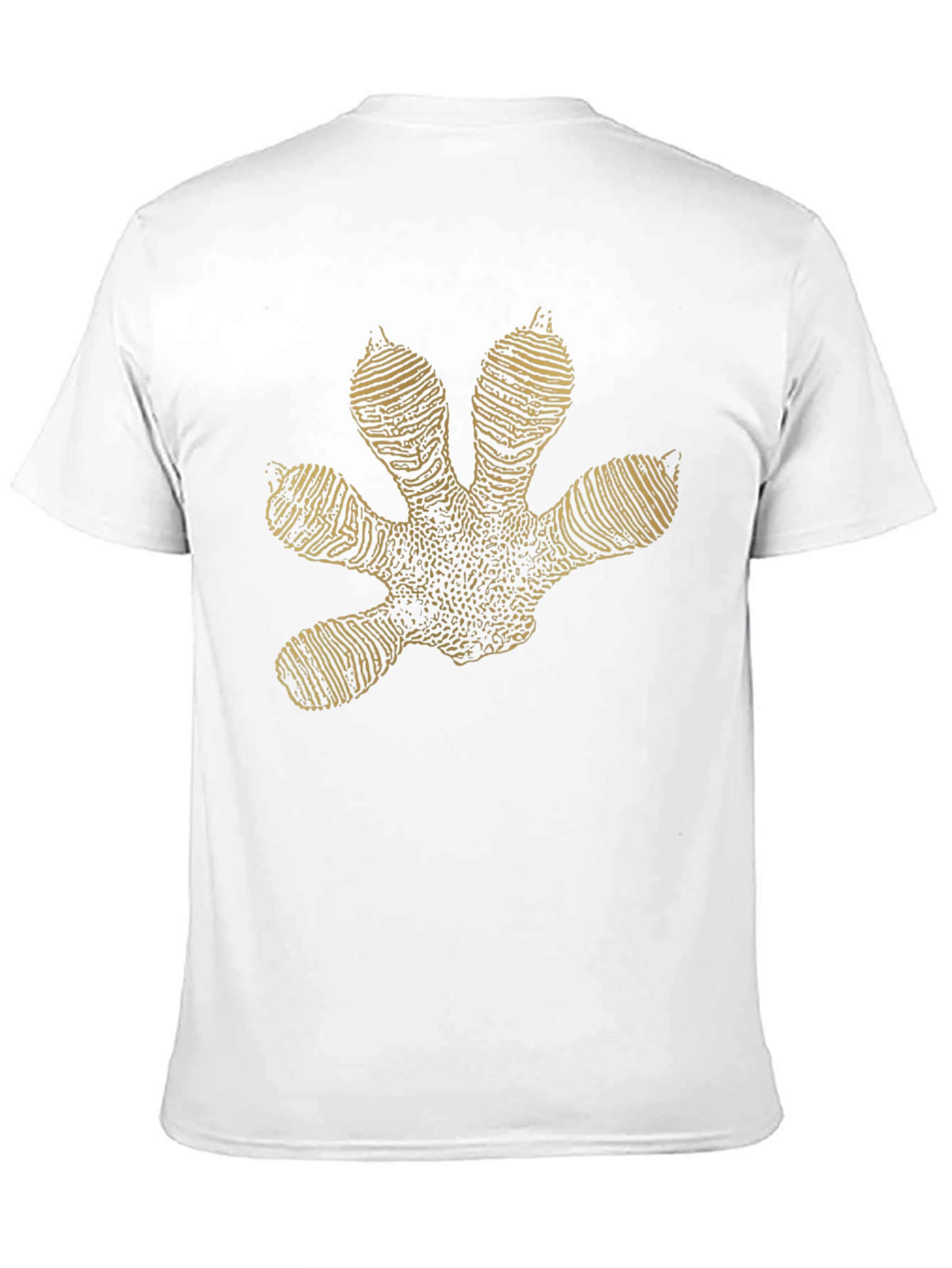 Gecko Footprint Graphic Tee - Black