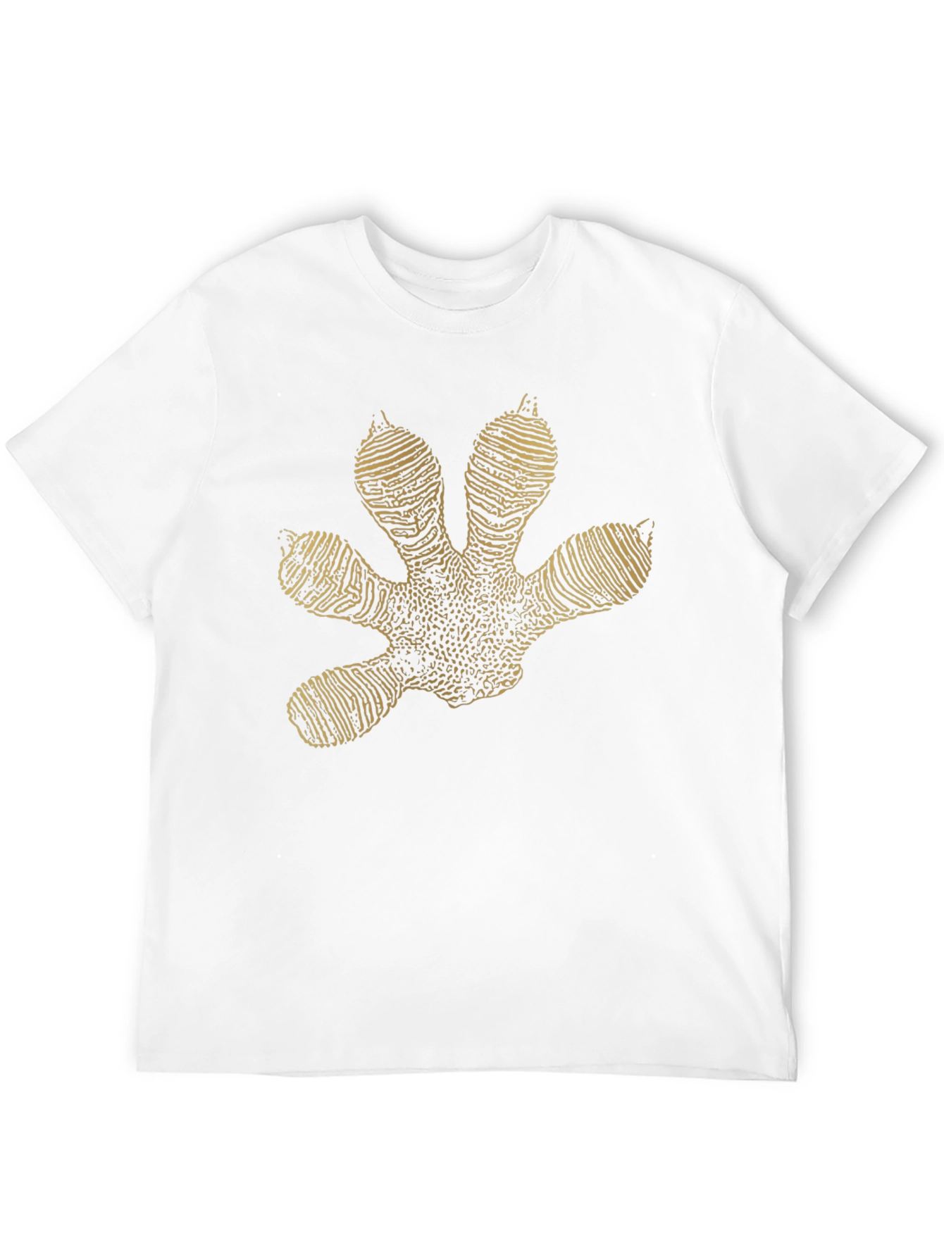 Gecko Footprint Graphic Tee - Black