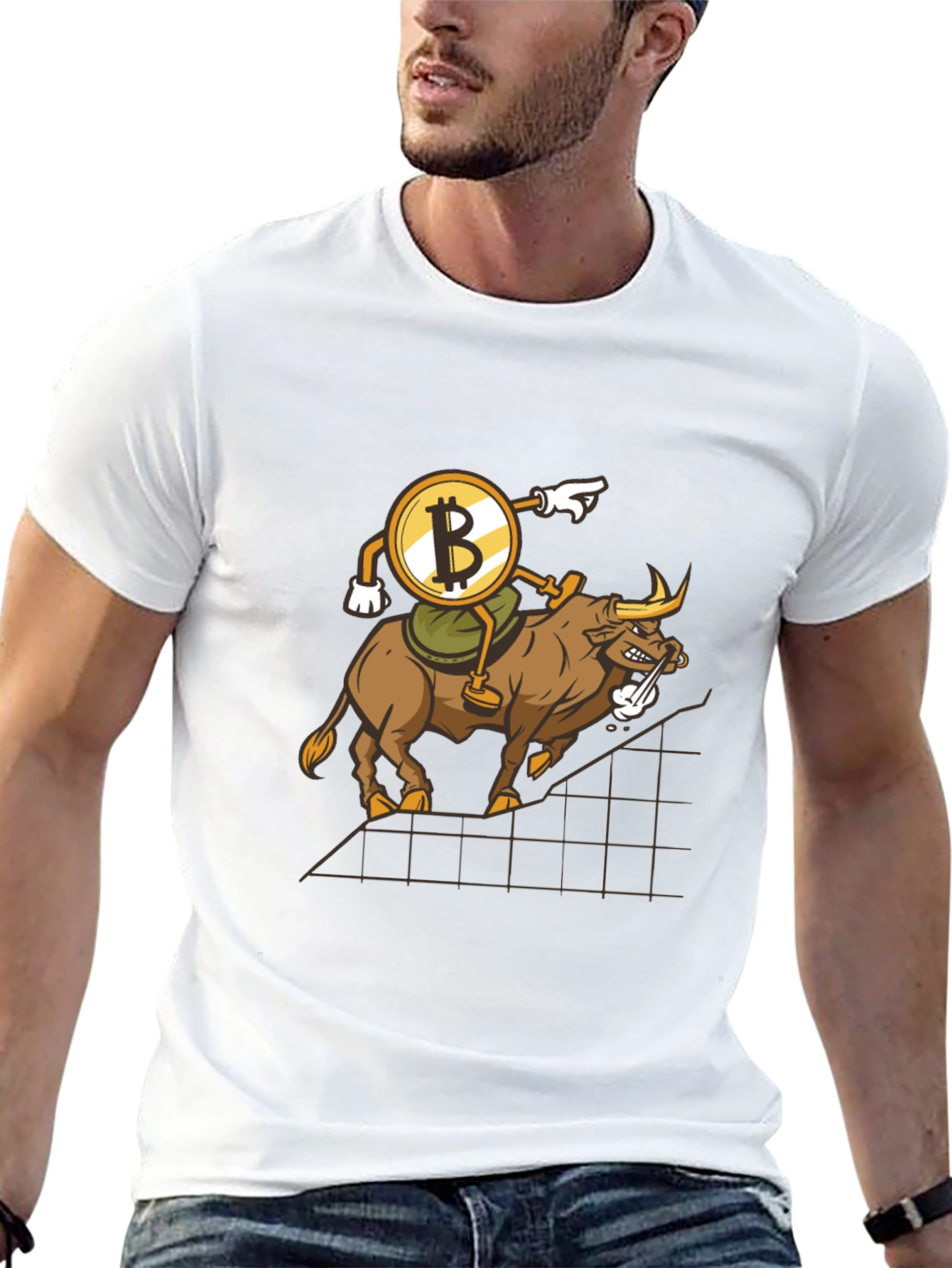 Bitcoin Bull Run T-Shirt - Crypto Trading Tee