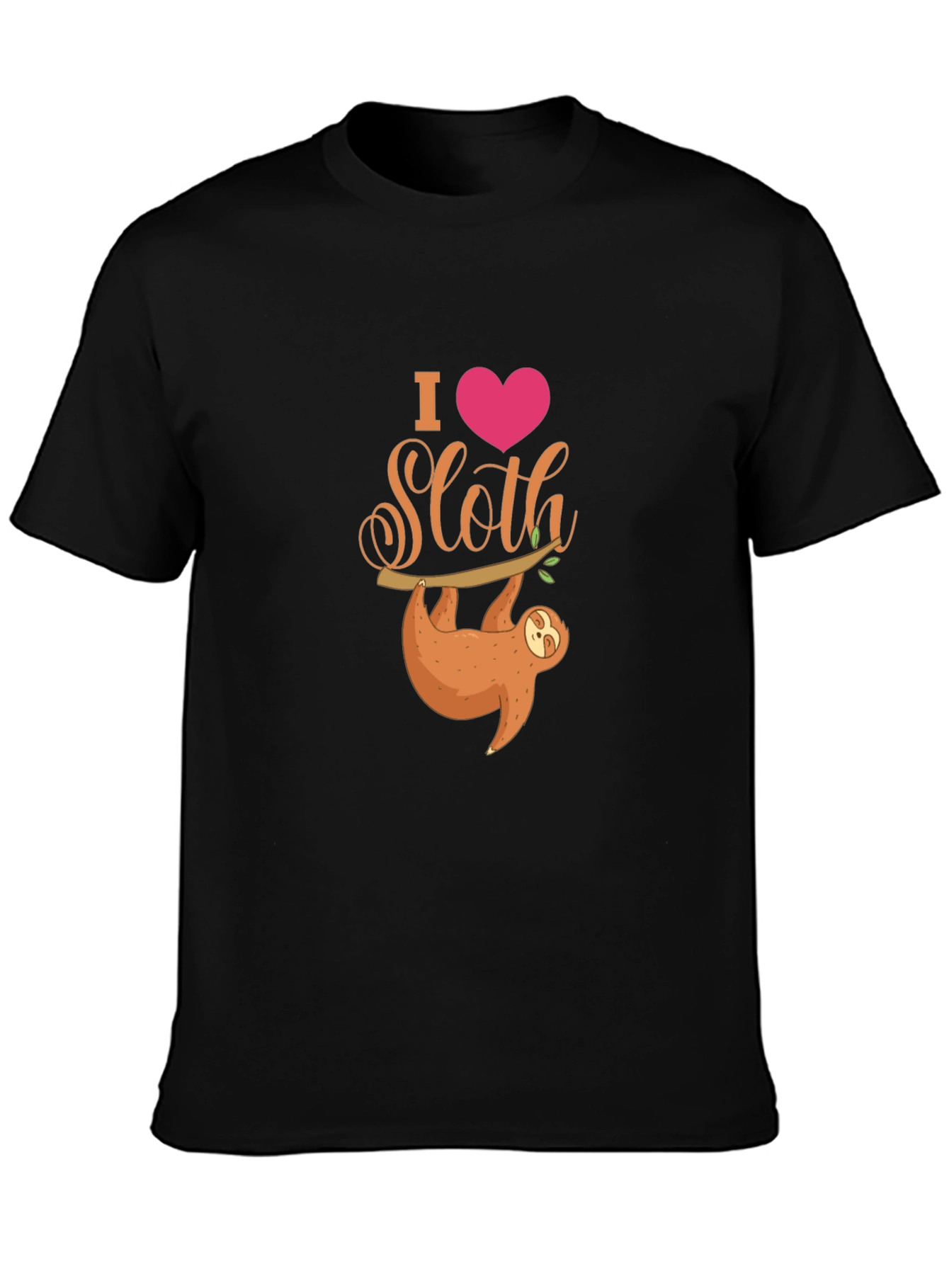 I Heart Sloth T-Shirt -  Cute Cartoon Sloth