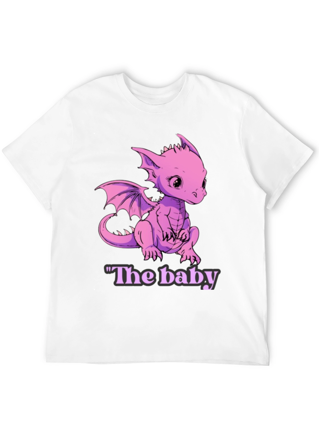 Cute Baby Dragon Graphic Tee