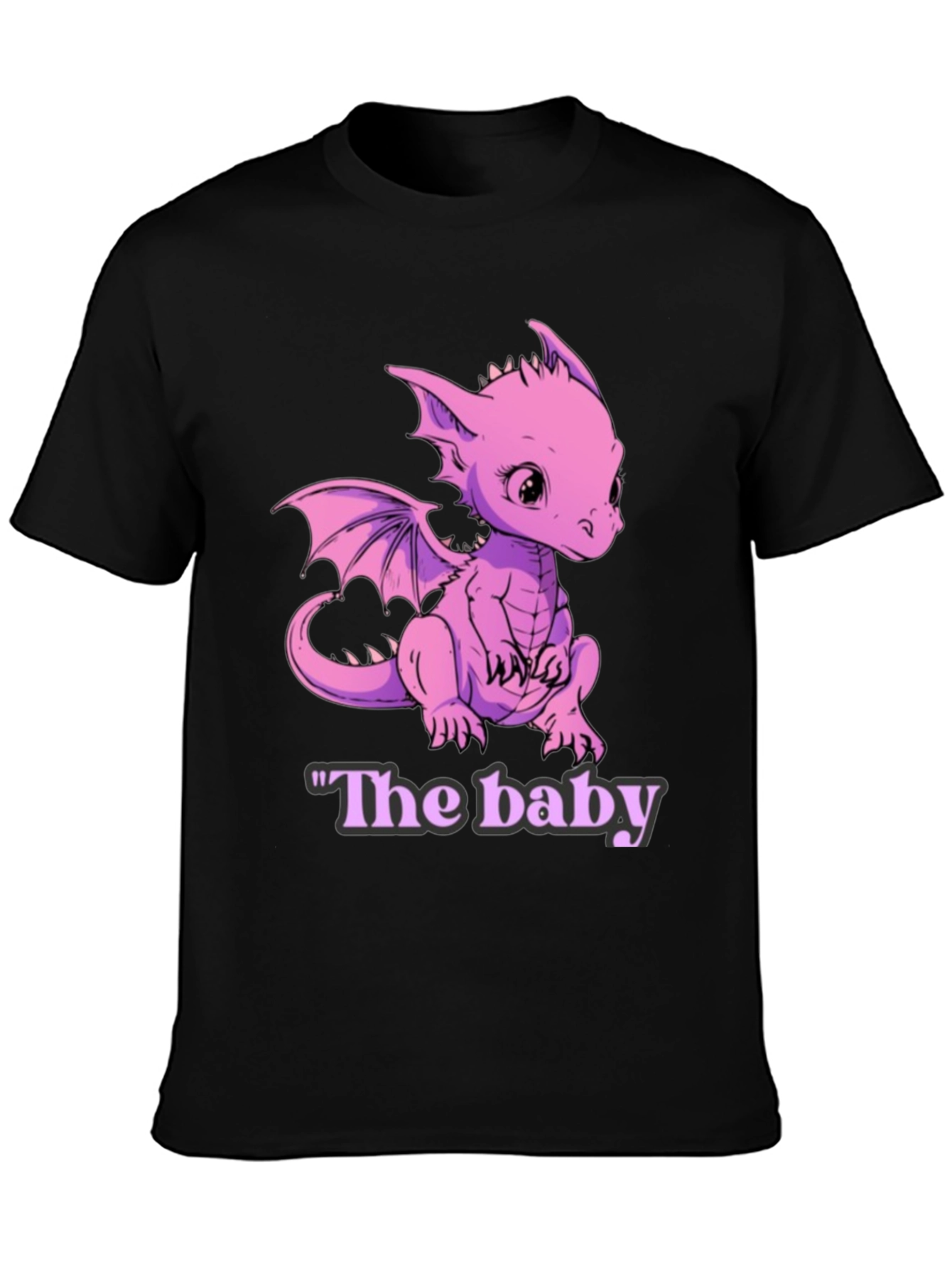 Cute Baby Dragon Graphic Tee