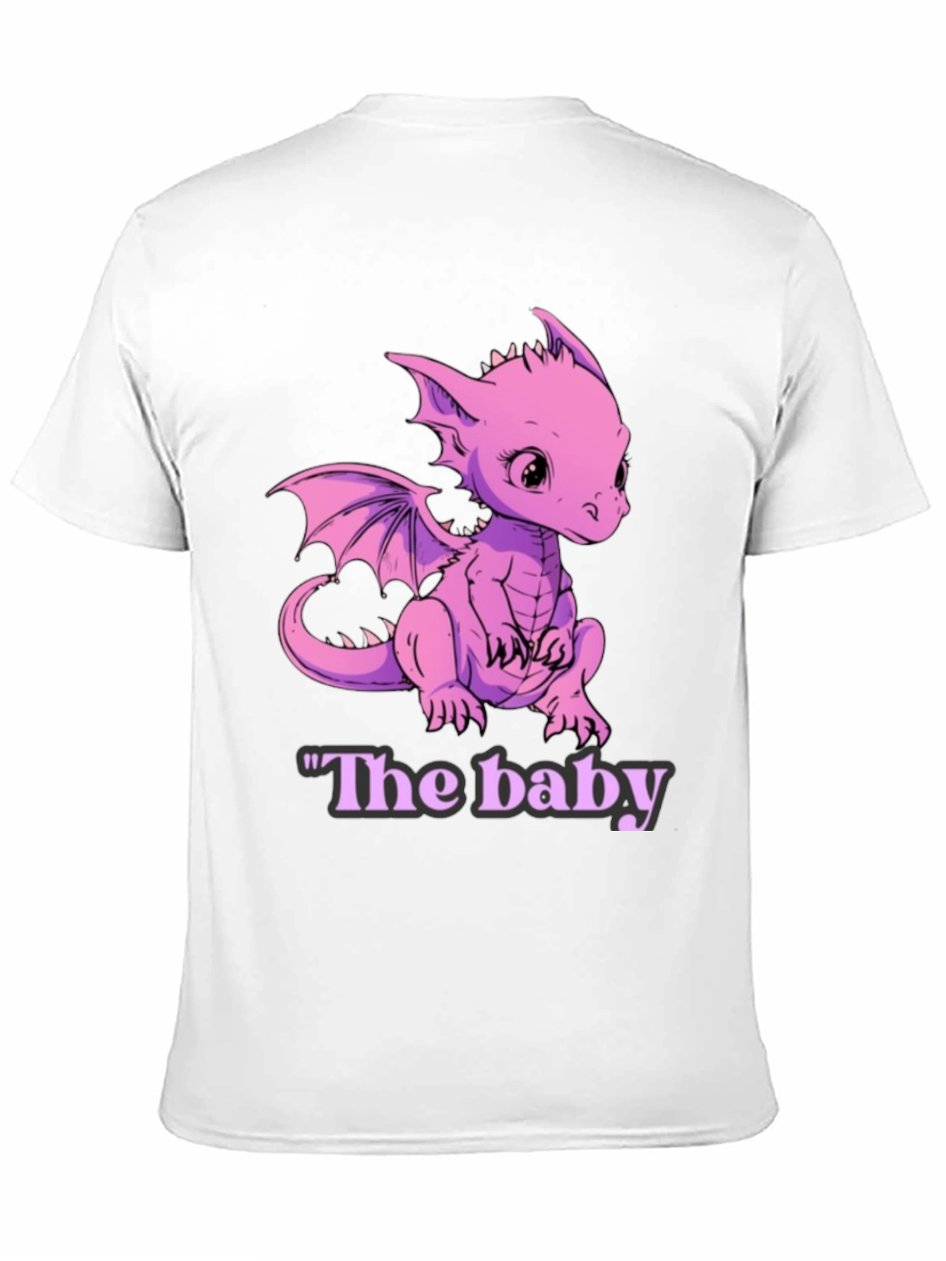 Cute Baby Dragon Graphic Tee