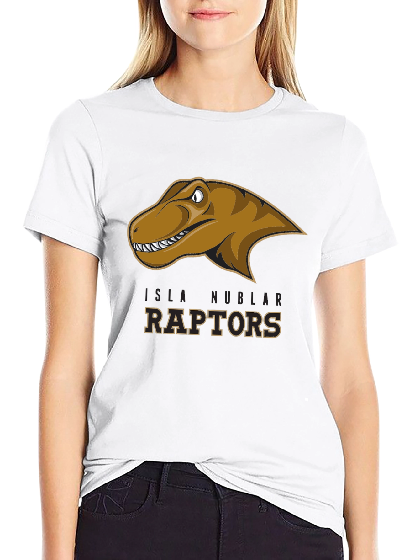 Isla Nublar Raptors Black T-Shirt