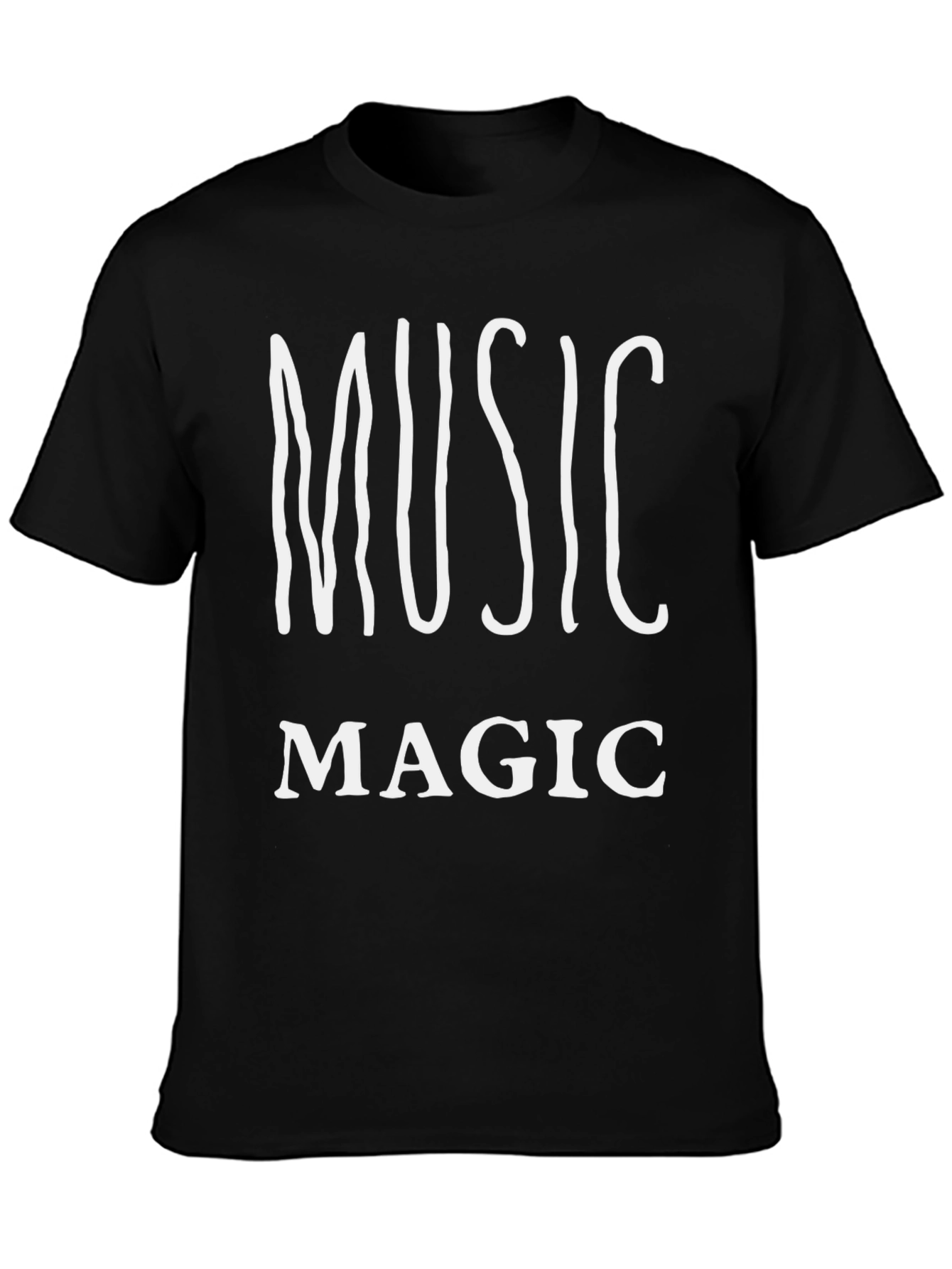 Music Magic Black Graphic Tee