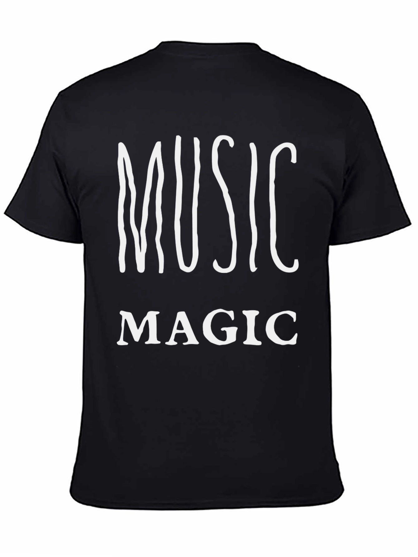Music Magic Black Graphic Tee