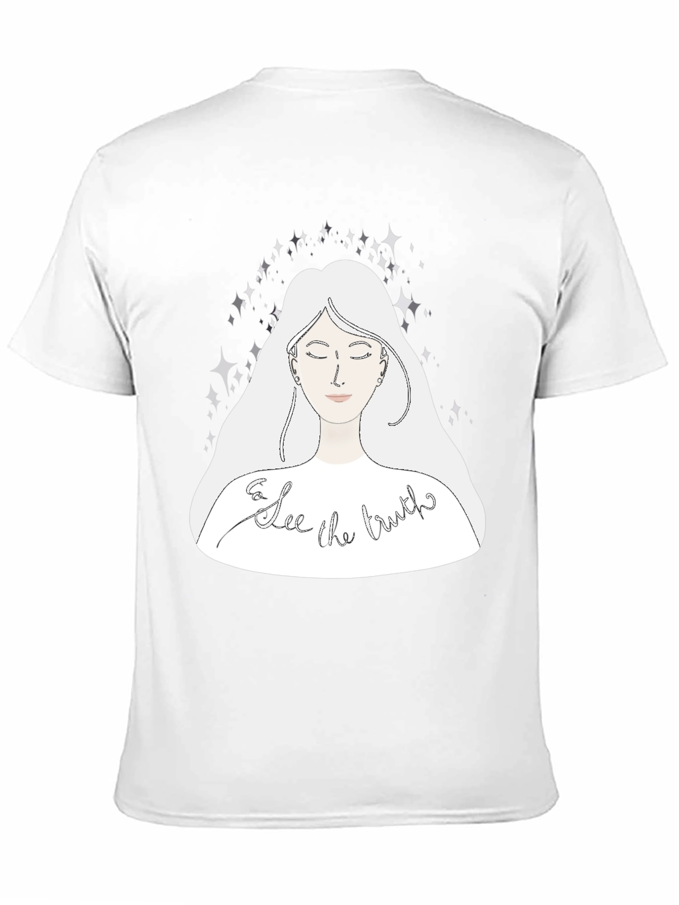 See The Truth Graphic Tee - Black